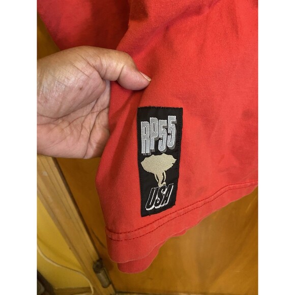 Vintage, RP55 Red, REYNOLDS & PERRY -USA Long Sleeve Shirt Men's XXL Pullover - Picture 6 of 11